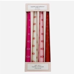 Cashmere and Cupcake taper candles